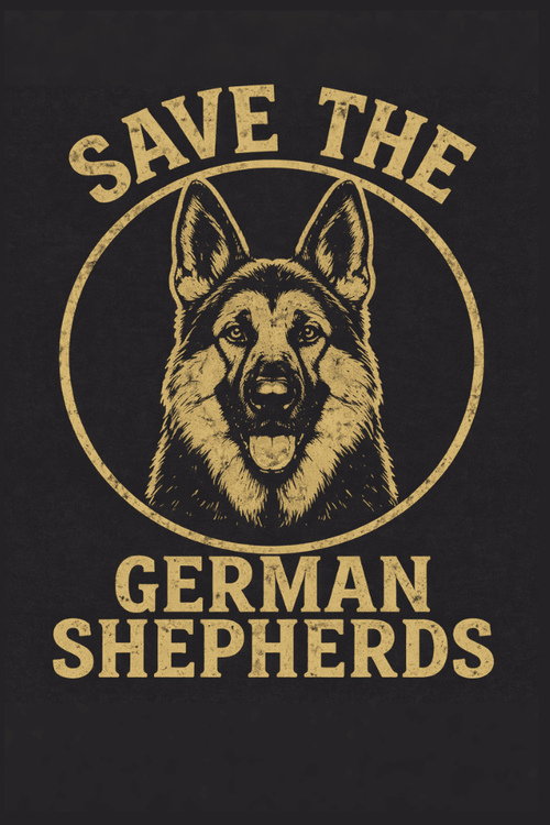 Save the German Shepherds Crewneck Sweatshirt (ALL PROFIT DONATED)