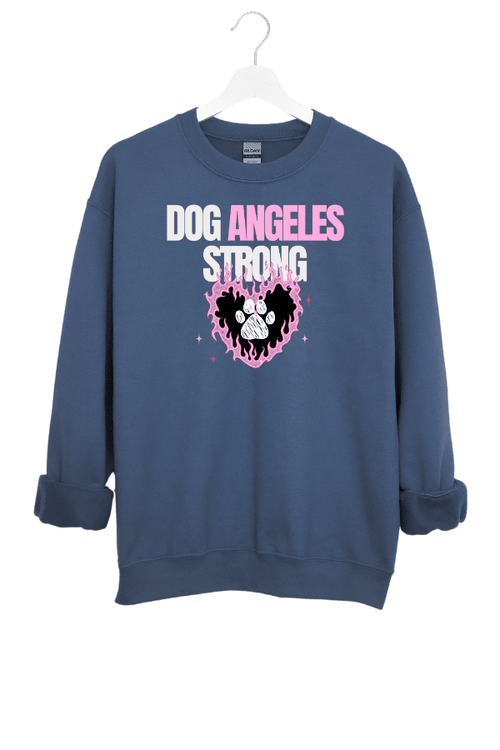 Dog Angeles Strong Crewneck (100% Profit Donated)