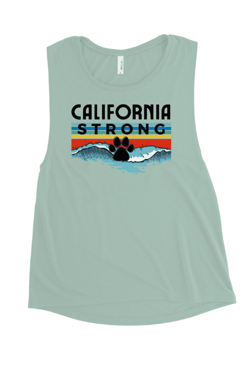 Cali Beach Strong Ladies Tank (100% Profit Donated)