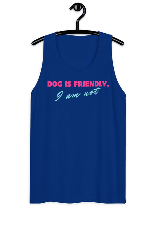 Friendly Dog Unisex Tank