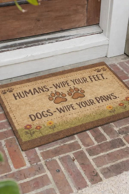 Wipe Your Paws Doormat