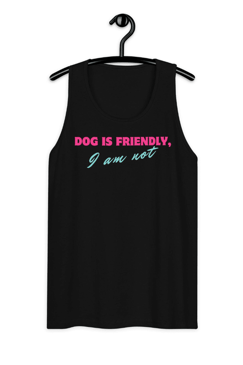 Friendly Dog Unisex Tank