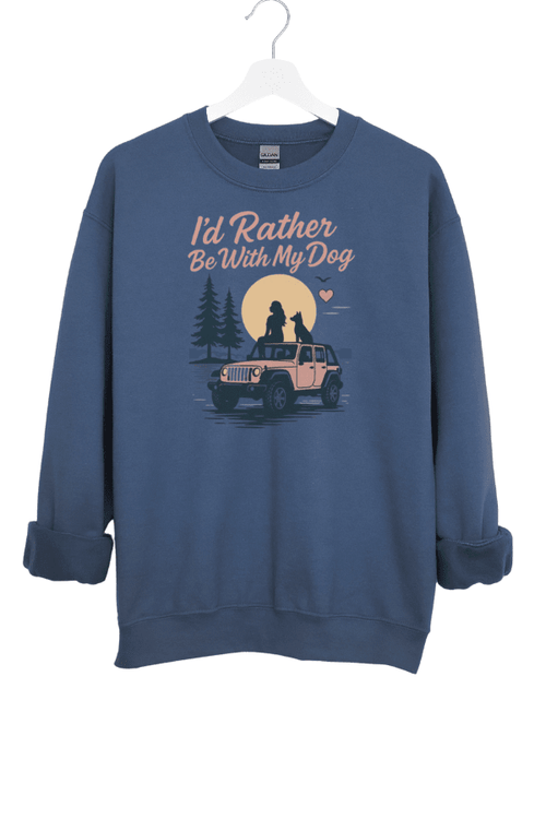 Sunset Lake Crewneck Uni Sweatshirt