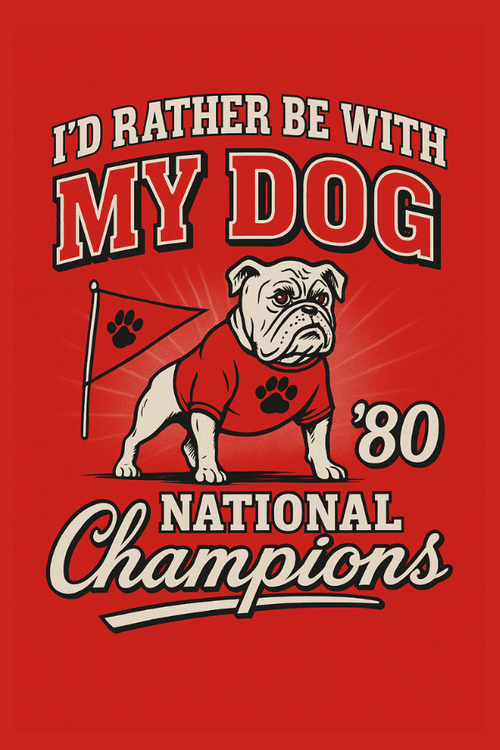 GA 80 Champs Uni Crewneck Sweatshirt