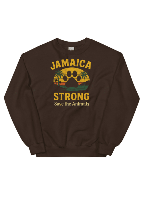 Jamaica Beach Strong Crewneck Sweatshirt (ALL PROFIT DONATED)
