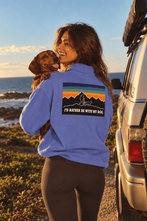 Heavyweight Hiker Pigment Dyed Quarter Zip