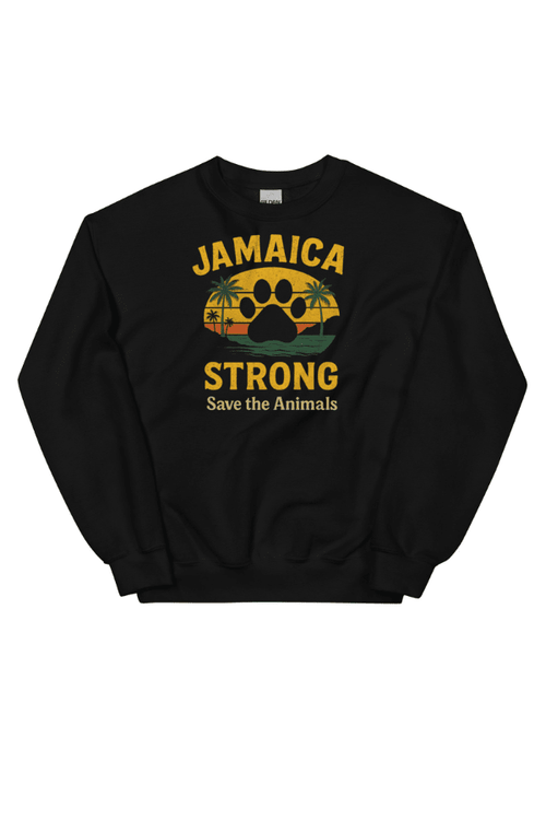Jamaica Beach Strong Crewneck Sweatshirt (ALL PROFIT DONATED)