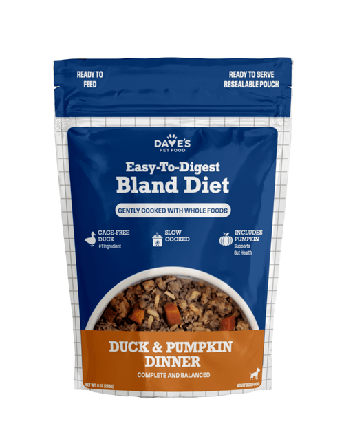 Dave's Bland Duck & Pumpkin Pouch Recipe for Dogs / 9 oz