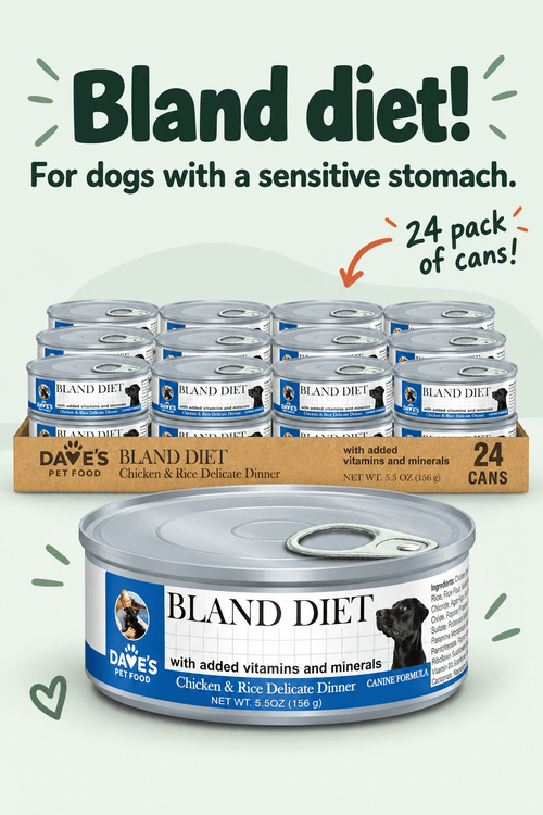 Restricted Diet Bland for Dogs – Chicken and Rice / 5.5 oz