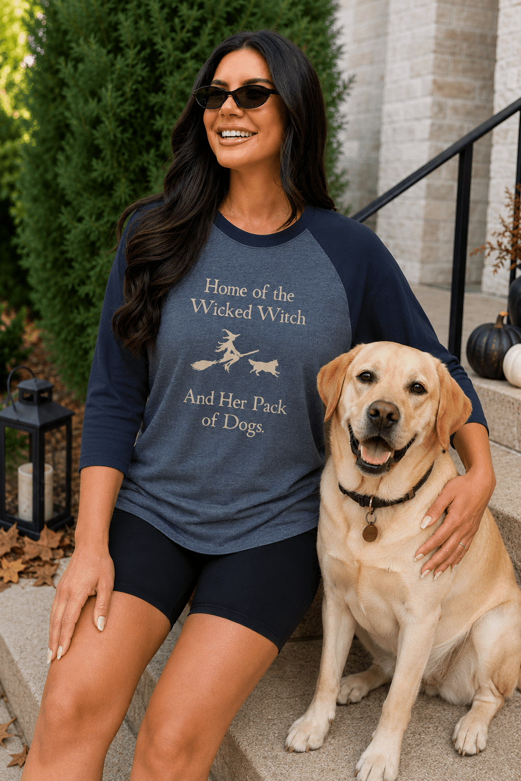 Wicked Witch 3/4 Tee (Unisex)