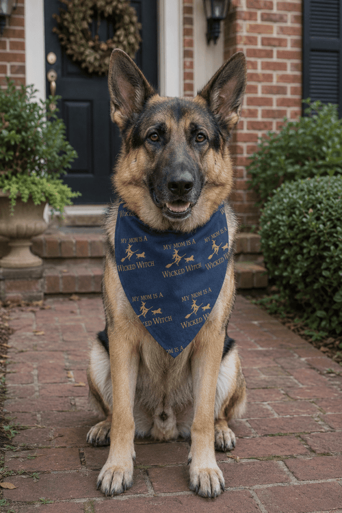 My Mom Is A Wicked Witch Doggy Bandana