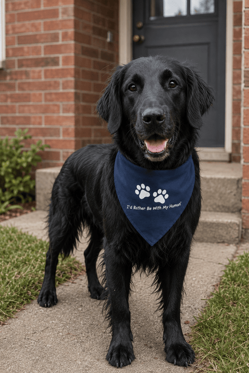 Paw Print Doggy Bandana