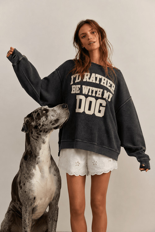 Vintage Varsity Cord Crew (SINGLE)