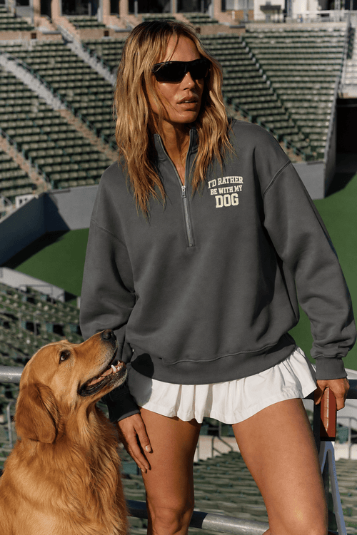 Varsity Heavyweight Quarter Zip (Single)