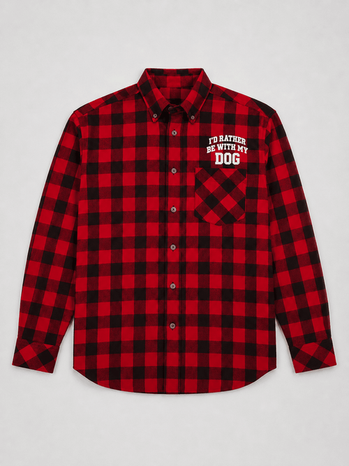 Flannel Button Down Shirt (Single)