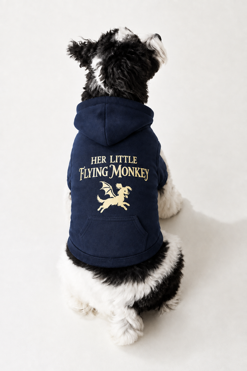 Little Flying Monkey Doggy Fleece Hoodie