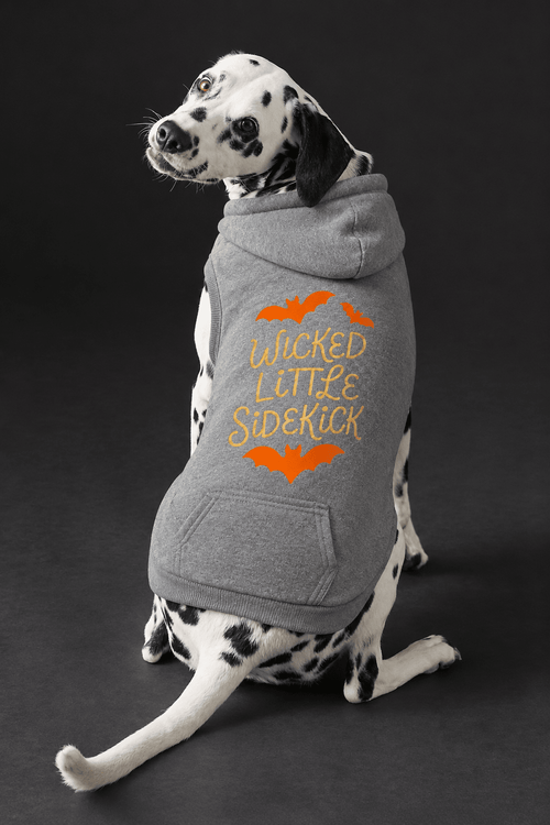 Wicked Little Side Kick Doggy Fleece Hoodie
