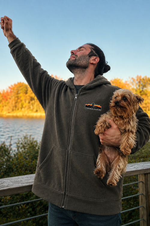 Heavyweight Hiker Uni Jacket Full Zip Up