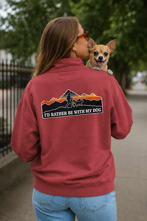 Heavyweight Hiker Pigment Dyed Quarter Zip