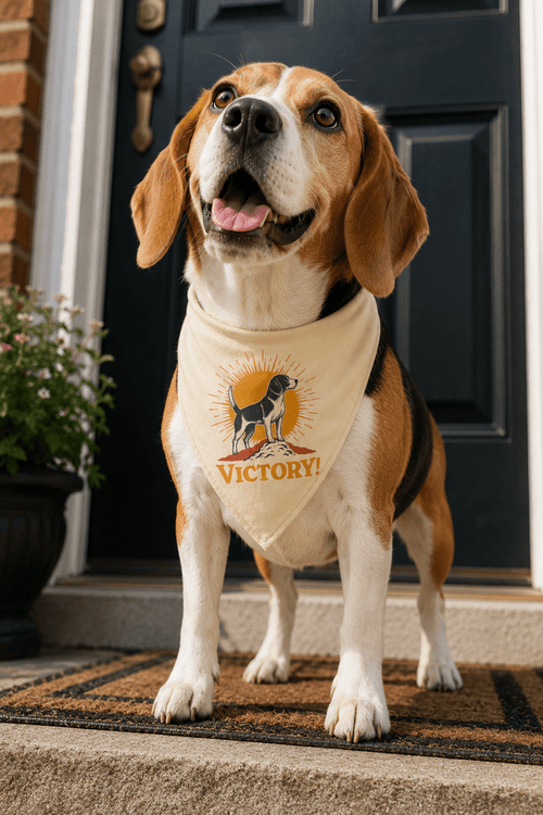 Victory Matching Doggy Bandana (All Profit Donated)