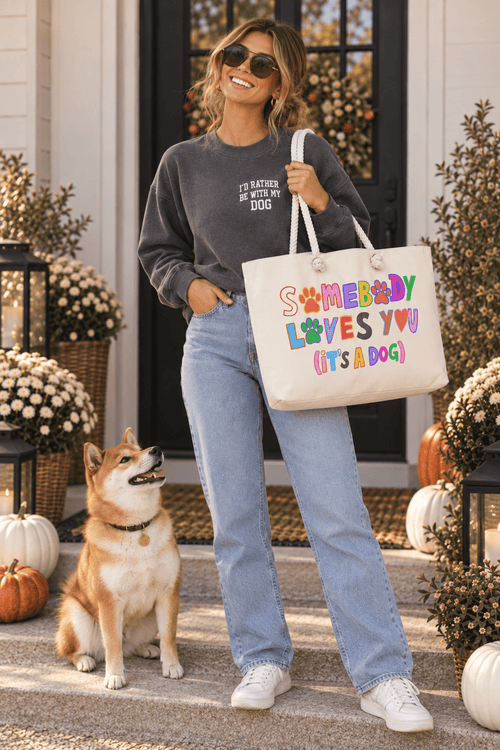 Somebody Loves You Heavy Duty Weekender Bag