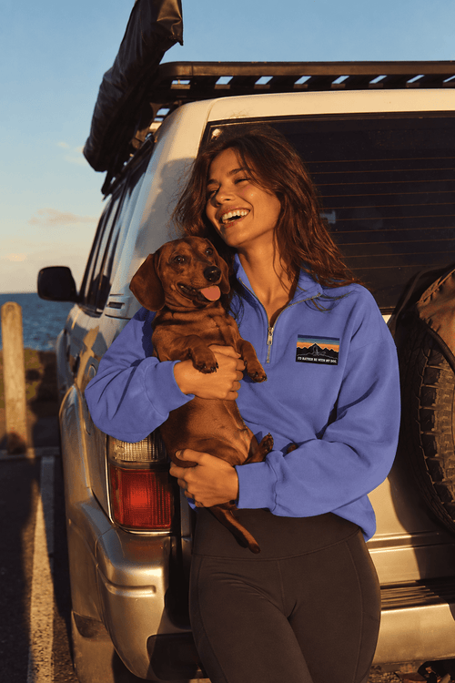 Heavyweight Hiker Pigment Dyed Quarter Zip