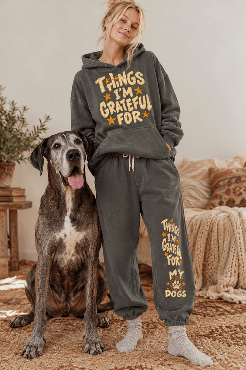 Boho Grateful Vintage Washed Uni Joggers (Plural)