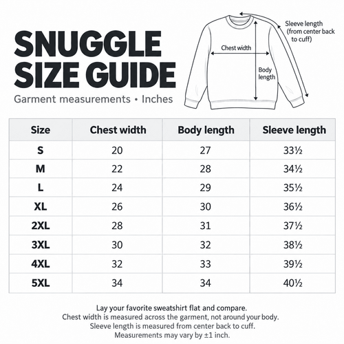 Snuggle Charcoal (Unisex Sweatshirt)