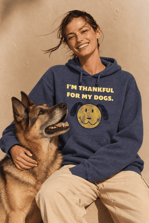 Thankful for My Dogs Hoodie (Unisex)