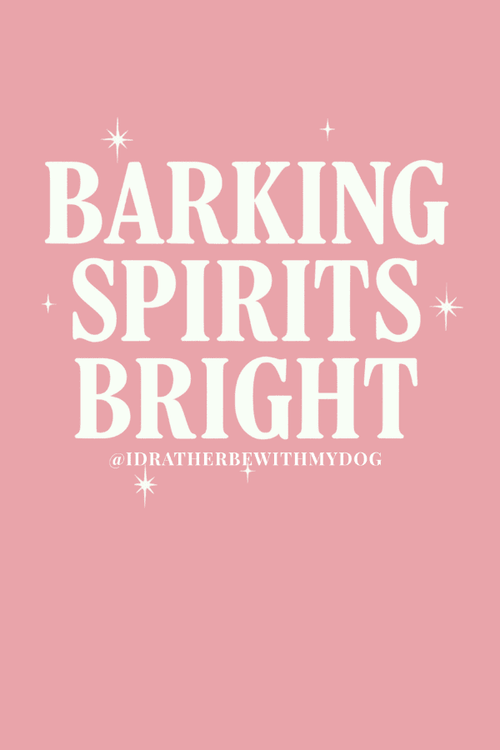Barking Spirits Bright Uni Crewneck