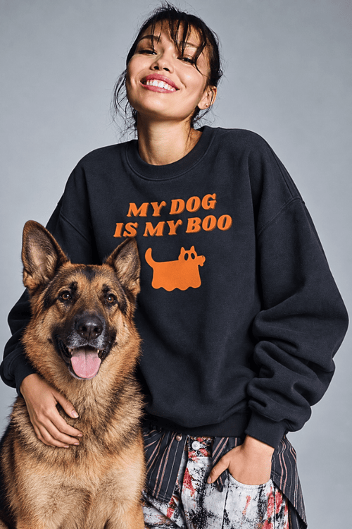 My Dog Is My Boo Crewneck Sweatshirt