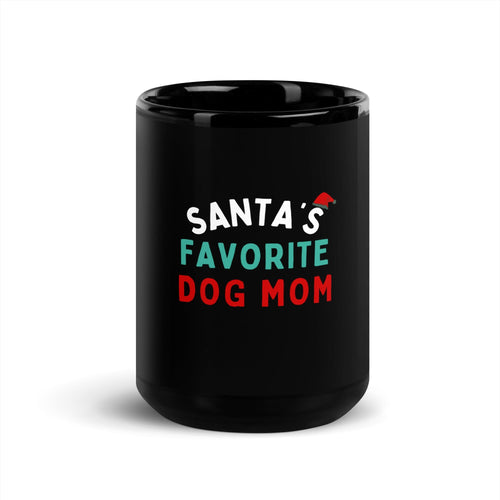 Santa's Dog Mom (15 Oz Mug)