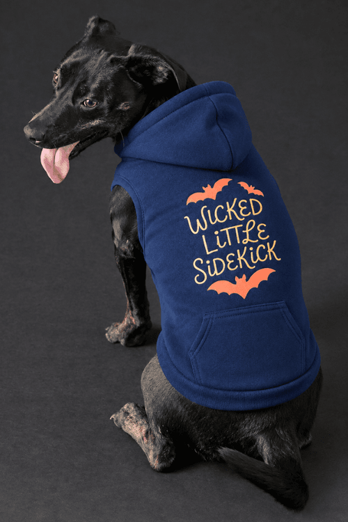 Wicked Little Side Kick Doggy Fleece Hoodie