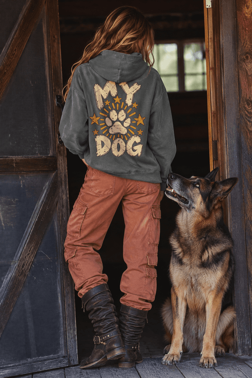 Boho Grateful Vintage Washed Uni Hoodie (Single)