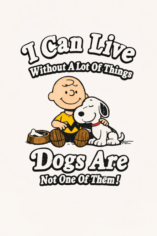 Can't Live Without Dogs Crewneck Sweatshirt