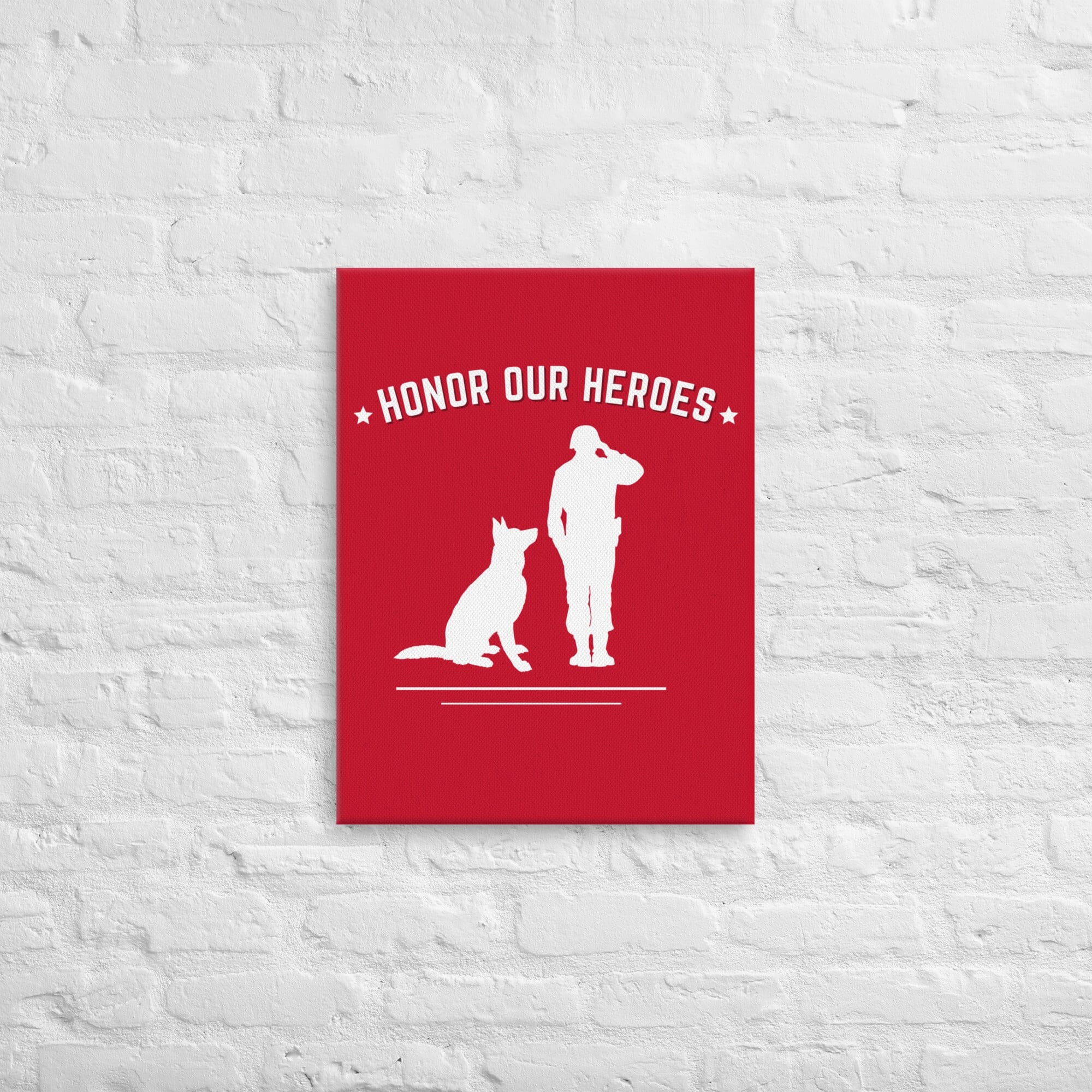 Honor Our Heroes (Wall Art)