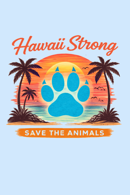 Hawaii Cat Strong Uni Hoodie (All Profit Donated)