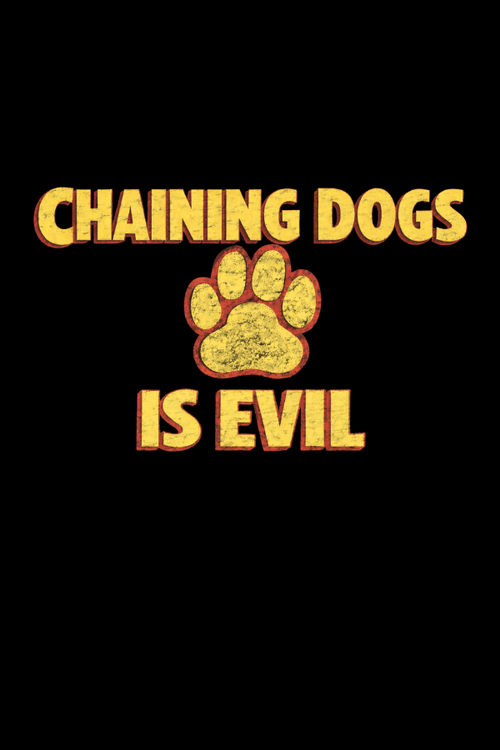 Chaining Dogs Is Evil Uni Hoodie