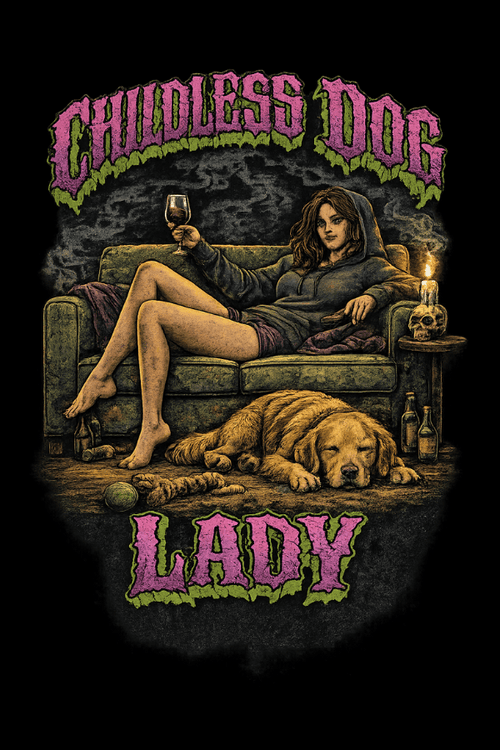 Childless Dog Lady Uni Hoodie