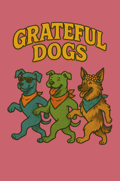 Grateful Dogs Crewneck Uni Sweatshirt