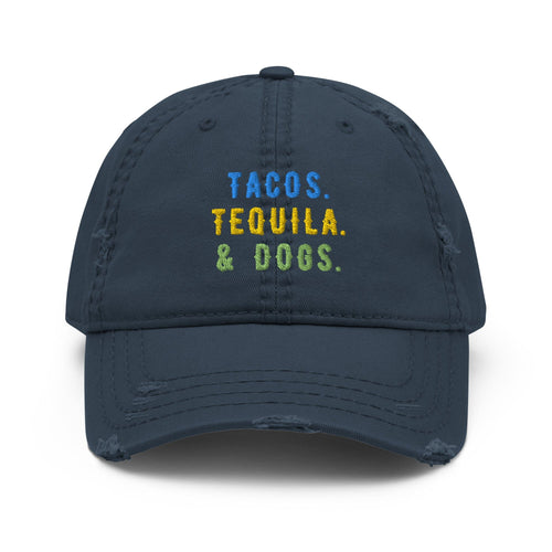 Dogs & Tequila Vintage Hat