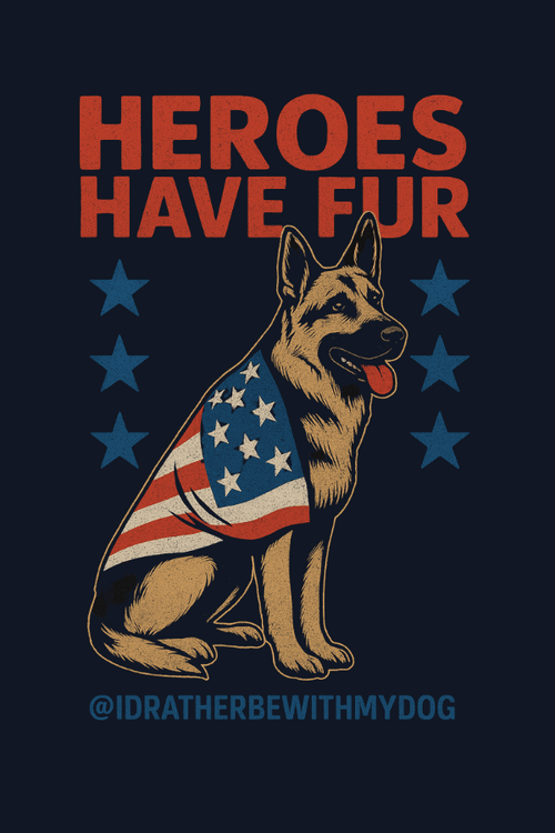 Heroes Have Fur Crewneck Sweatshirt (100% Profit Donated)