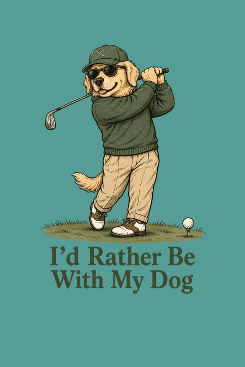 Golf Vibes Pigment Dyed Uni T