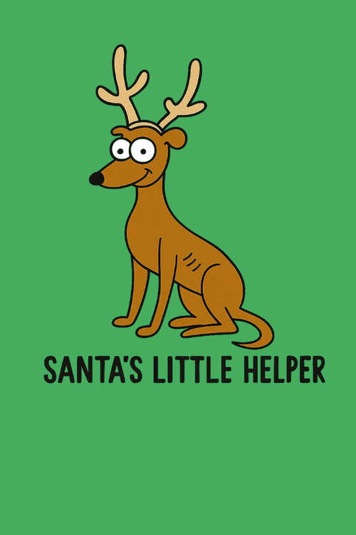 Santa's Little Help Uni Crewneck Sweatshirt