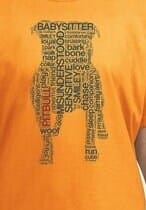 Pit Bull Text Unisex Shirt