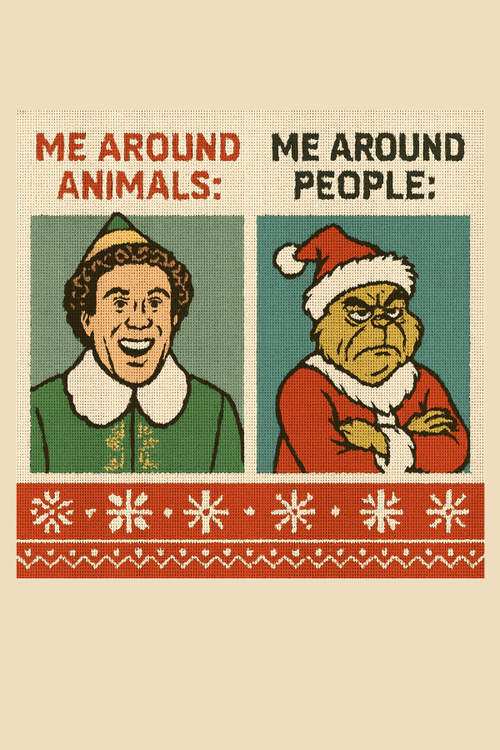 Around Dogs & People Crewneck Sweatshirt