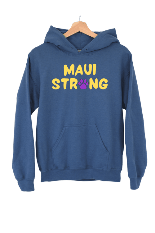 Maui Strong Paw Print (Unisex Hoodie)