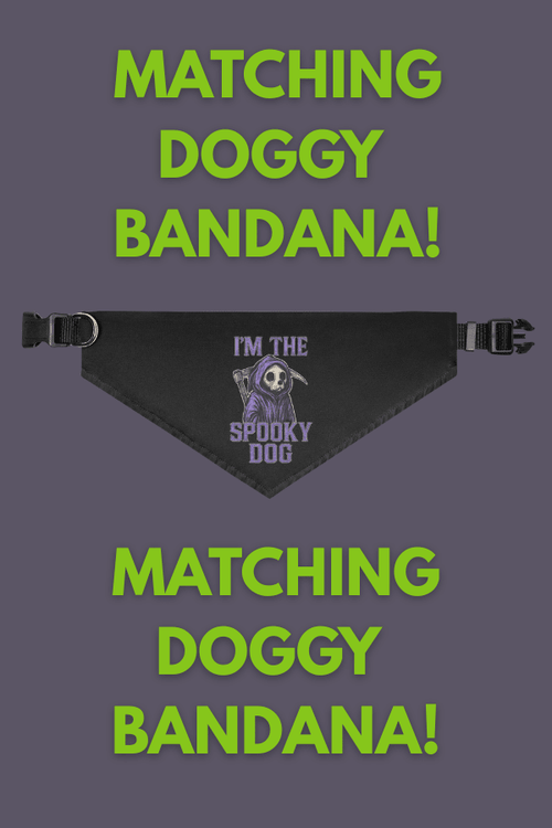 I'm The Spooky Dog Matching Bandana Collar