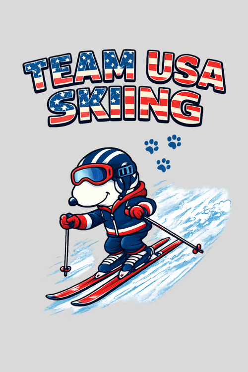 Team USA Skiing Crewneck Sweatshirt