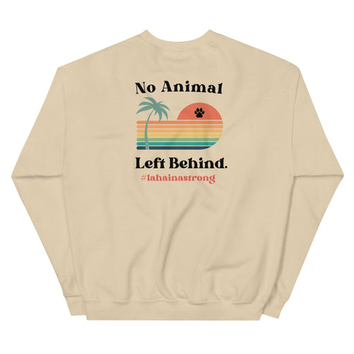 No Animal Crewneck Sweatshirt (Unisex)